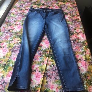 Seven7 two tone skinny jeans size 12